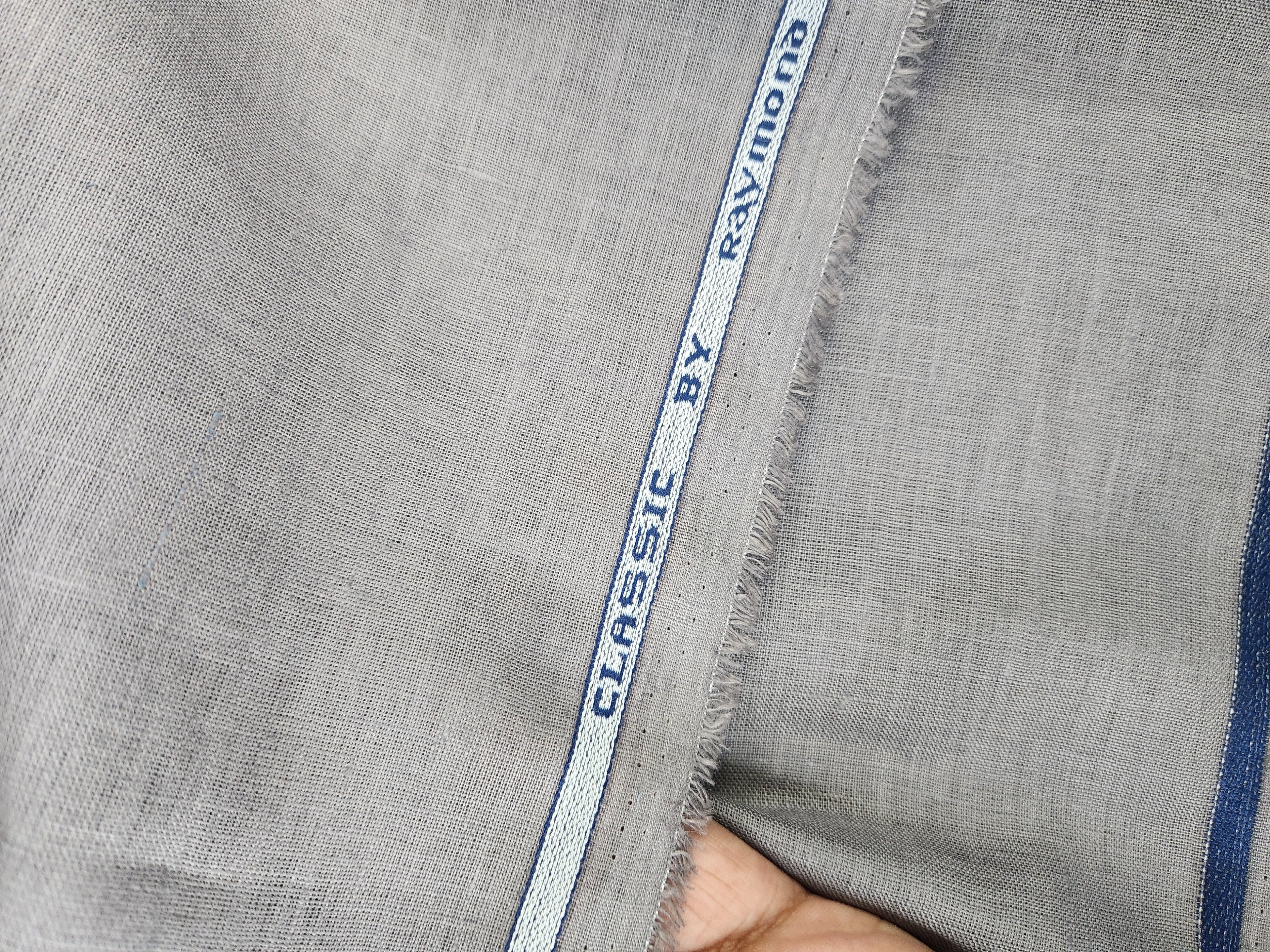 Raymond Linen Fabric (Grey)