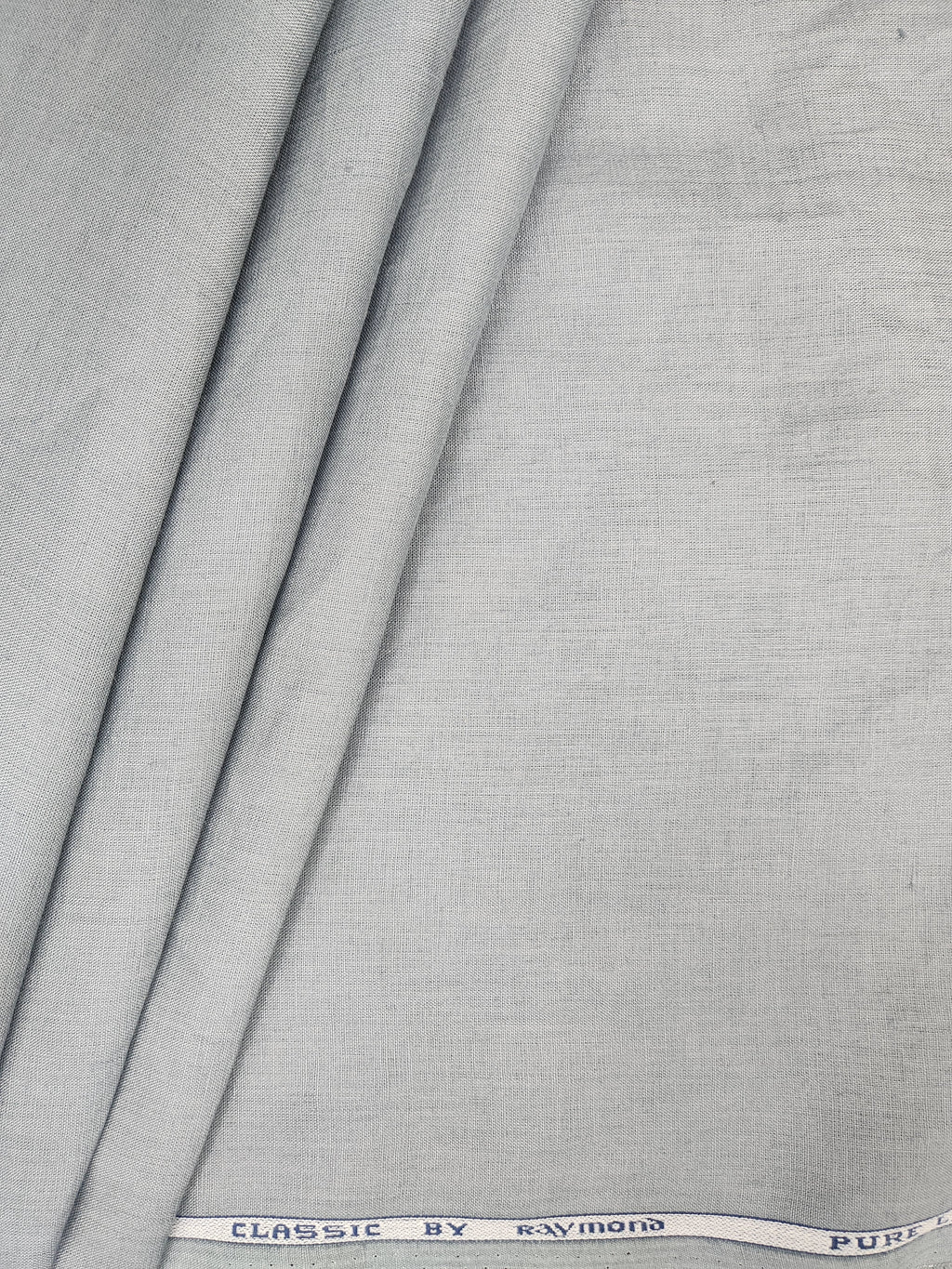 Raymond Pure Linen  Fabric (Dark Grey)