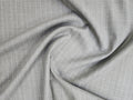Ferrino Mizzoni Super 120 Wool Blend Suiting Fabric (Self check grey and white)