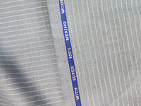 Ferrino Mizzoni Super 150 Wool Blend Suiting Fabric (Grey and White)