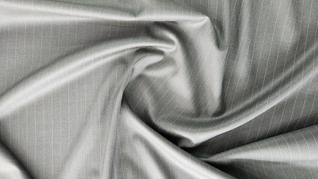 Premium All Weather Suiting Fabric By Canity Itly(dark Grey and White)