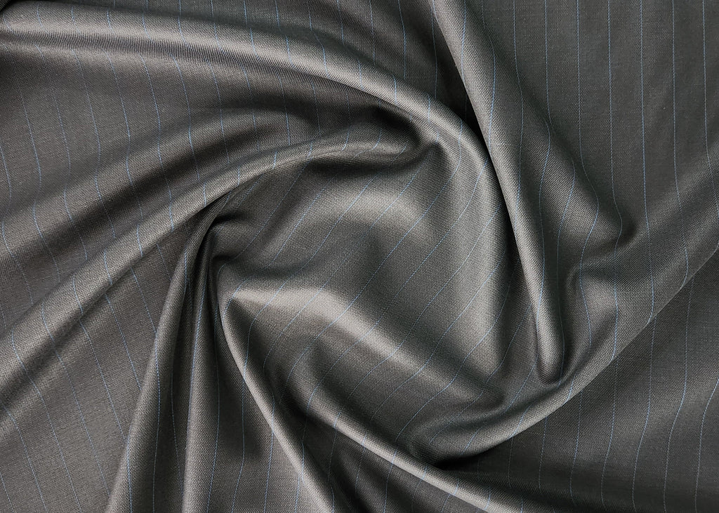 Premium All Weather Suiting Fabric By Raymond (Black And Blue)