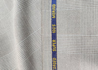 Super 100 Merino Wool Suiting Fabric By Canetti Itly ( Self Check)