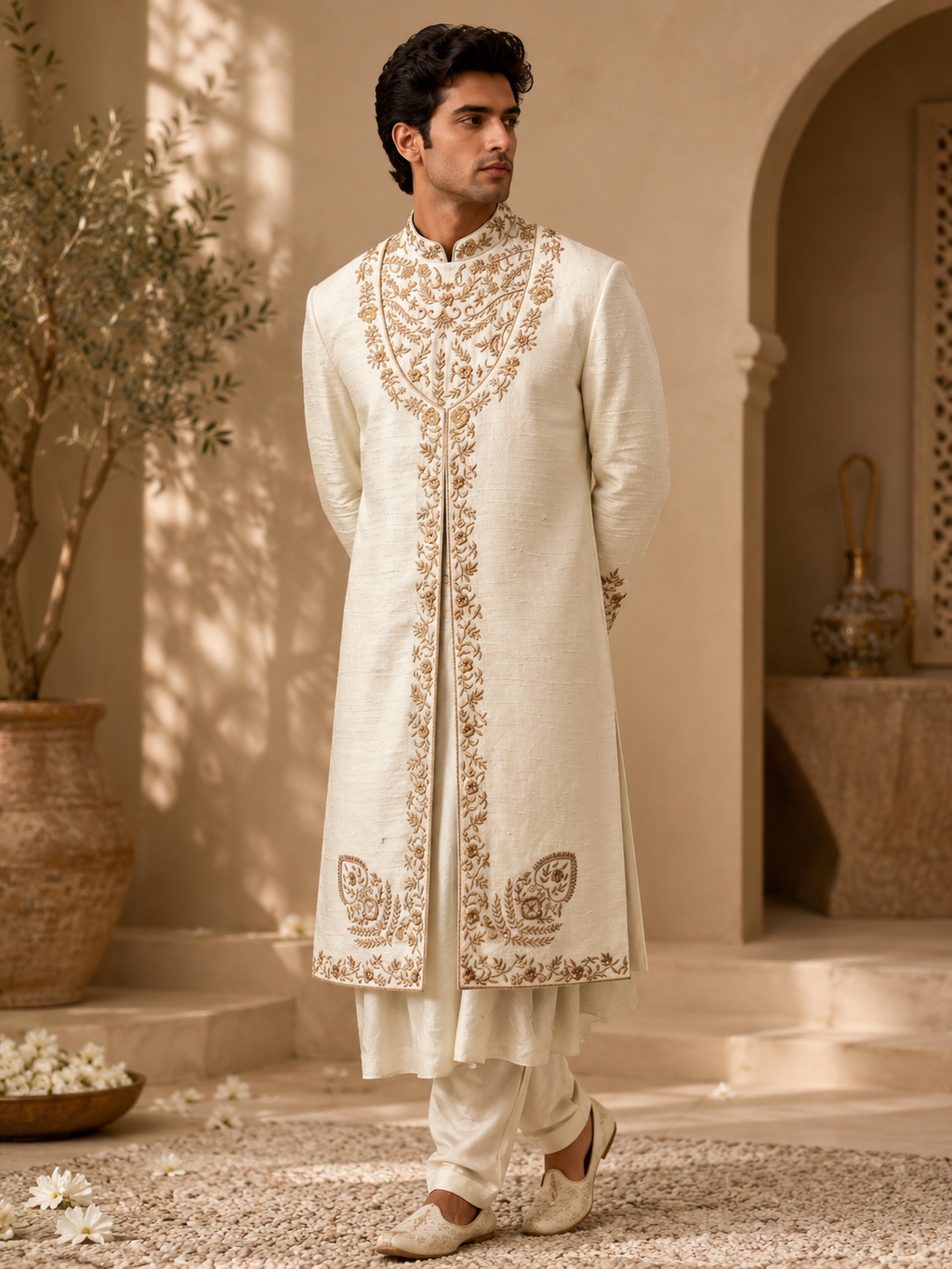 The Noor-E-Zar Sherwani