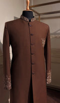 The Sultan Brown Sherwani