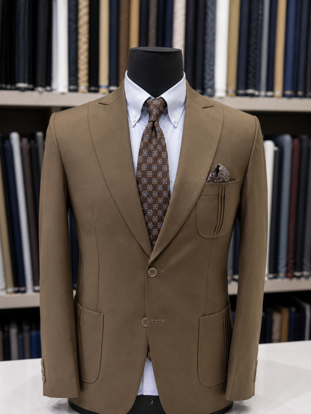 Tan blazer