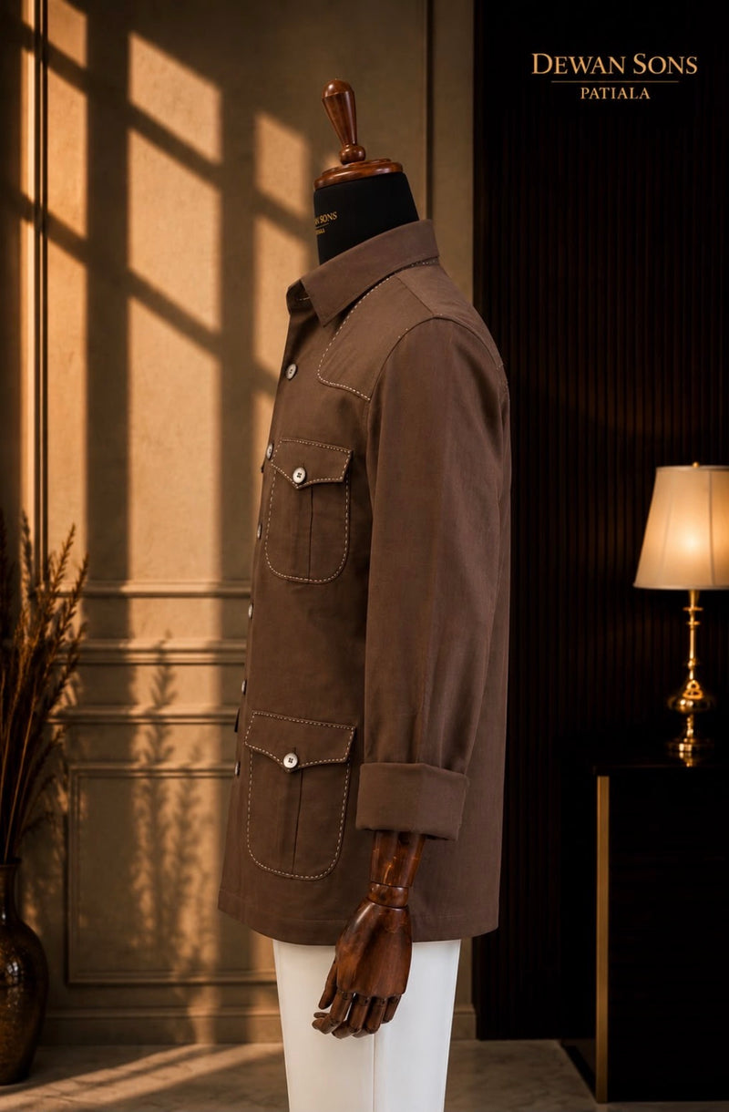 Hunter Shirt with Shoulder Detailing