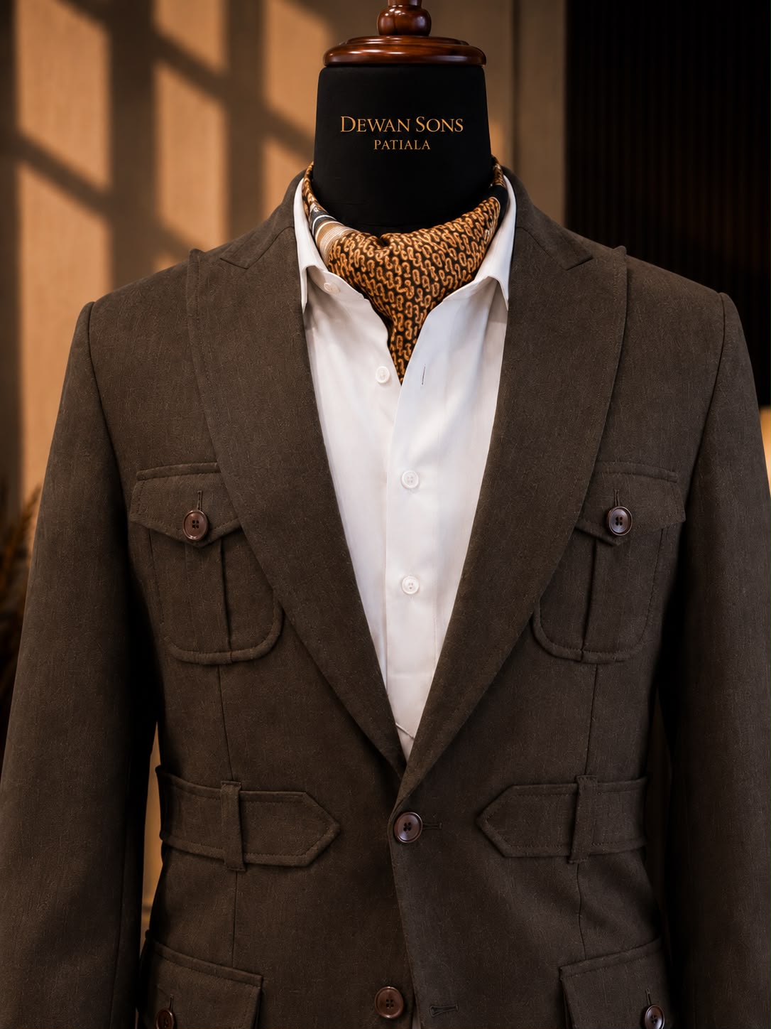 Tweed Utility Blazer
